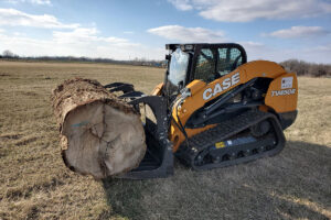 Land Clearing With A Compact Track Loader